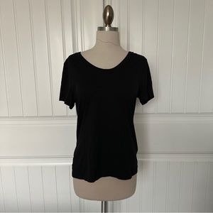 A New Day Black Short Sleeve Tee